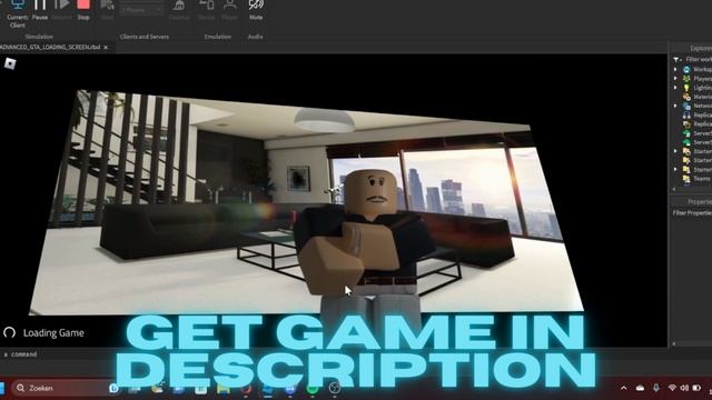 SALE | Advanced GTA 5 Loading Screen / CHEAP VERSION - Roblox Studio смотреть онлайн