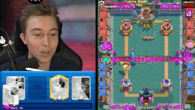 3 Crowning ONLY taking KING TOWER?! смотреть онлайн