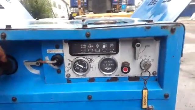 Работа компрессора AIRMAN, PDS 70 S смотреть онлайн