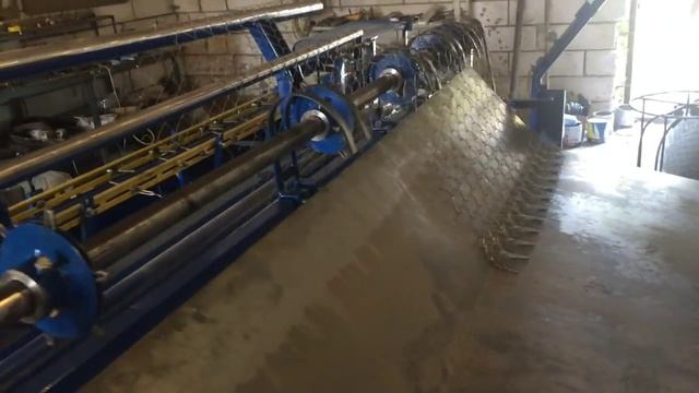 Станок-автомат для навивки сетки Рабица АСР-15 смотреть онлайн