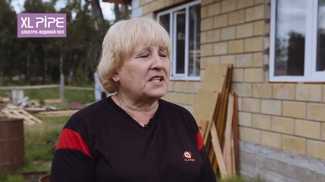 Монтаж отопления теплыми полами #xlpipe в загородном доме смотреть онлайн