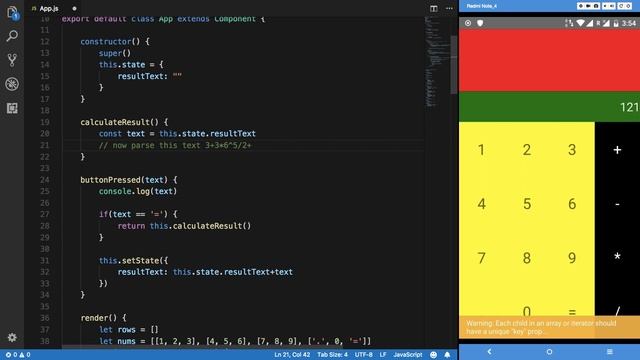 React Native Tutorial 14: Creating a Calculator - Part 4 | onPress for TouchableOpacity смотреть онлайн