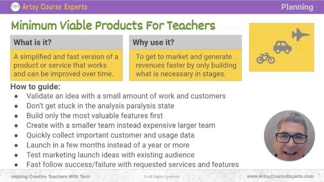 Minimum Viable Product MVP For Online Teachers смотреть онлайн