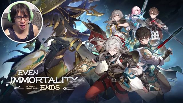 Honkai: Star Rail 1.2 Trailer - Even Immortality Ends REACTION смотреть онлайн