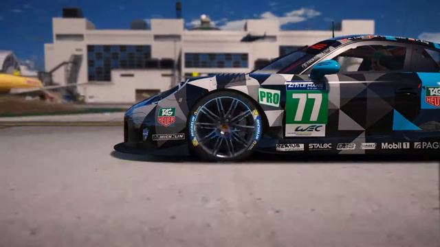 GTAV Porsche 911 GT3 R #GTAV #GTAVPC смотреть онлайн