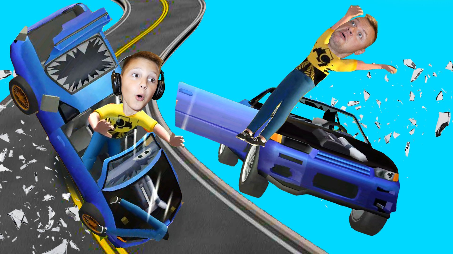 ПОЛИЦЕЙСКАЯ Погоня УПАЛИ в ВОДУ и РАЗБИЛИ Машину! Летсплей от Игорюшины Игруши