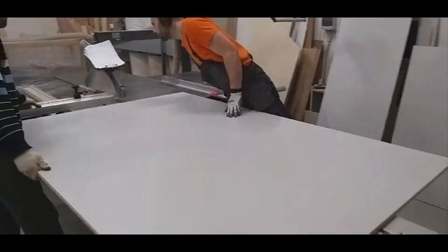 Как правильно произвести распил ЛДСП на форматнике без сколов. Altendorf F45. смотреть онлайн