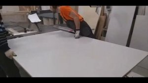 Как правильно произвести распил ЛДСП на форматнике без сколов. Altendorf F45.