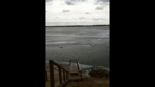 Начало ледохода на Волге 2021 смотреть онлайн