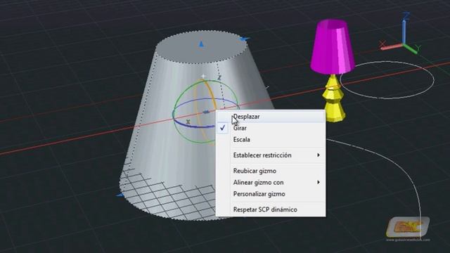 36.3.1-c Objetos 3D (Curso Autocad 2012, www.guiasinmediatas.com) смотреть онлайн