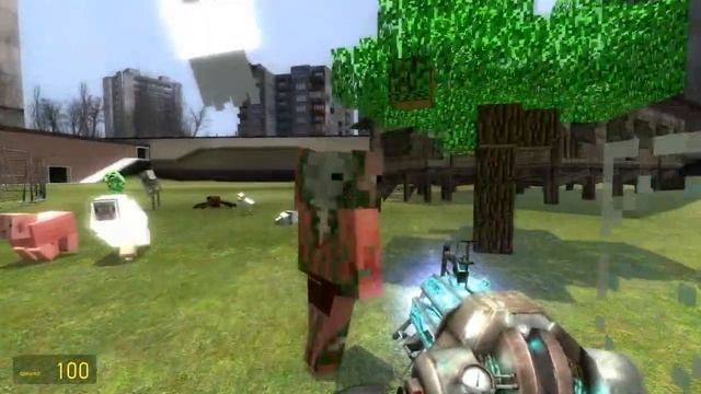 Minecraft in Garry's Mod? смотреть онлайн
