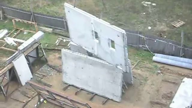 стропальщик ставит большое перекрытие!! смотреть онлайн