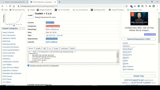 Install and Configure TestNG in Java and Maven Project смотреть онлайн