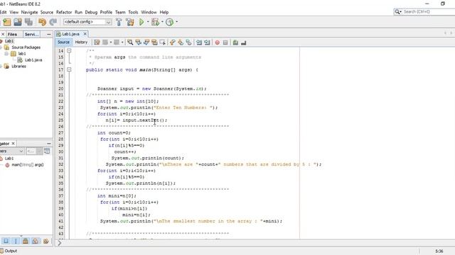 Java OOP | Example One (Integer Array) смотреть онлайн