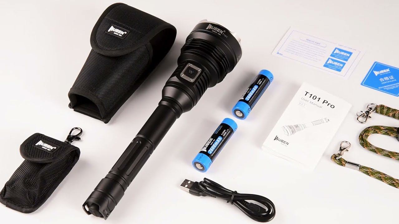 Тактический фонарь Wuben T101Pro