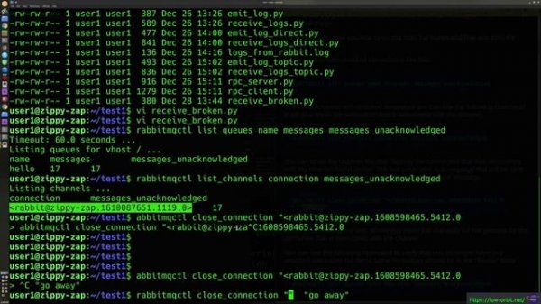 RabbitMQ - How to Remove Unacked Messages