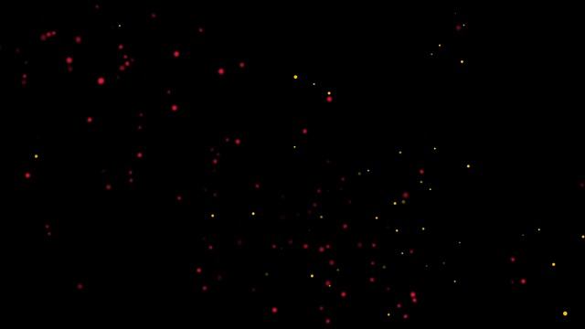 Разноцветные частицы абстракция видеофон, футаж / futage multicolored particles abstraction #31 смотреть онлайн