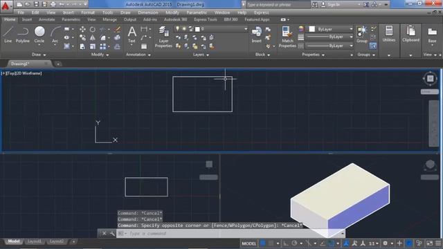 Select VIEWPORTS in AutoCad смотреть онлайн
