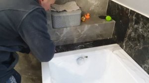 Обложил Ванну Плиткой. Ревизия На Магнитах ИЗ ПЛИТКИ!