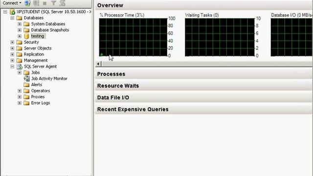 SQL Server 2008 - Activity Monitor and Reports смотреть онлайн