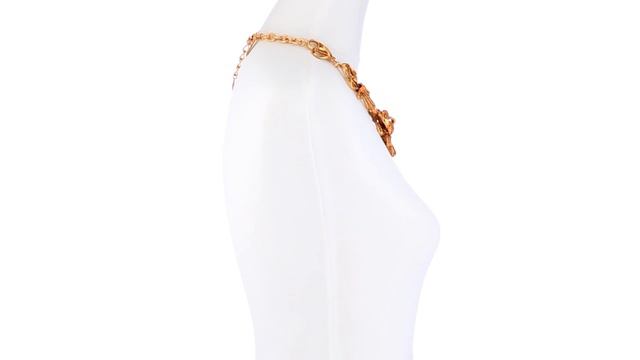 Oscar de la Renta - Pave Flower Necklace SKU:#8402852 смотреть онлайн