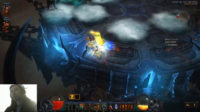 Reaper of Souls Malthael Torment Kill - RoS Release Day 1 Intense Last Boss Fight смотреть онлайн