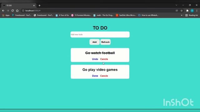 Understanding Go with AJAX by building a simple TODO App (part 1) смотреть онлайн