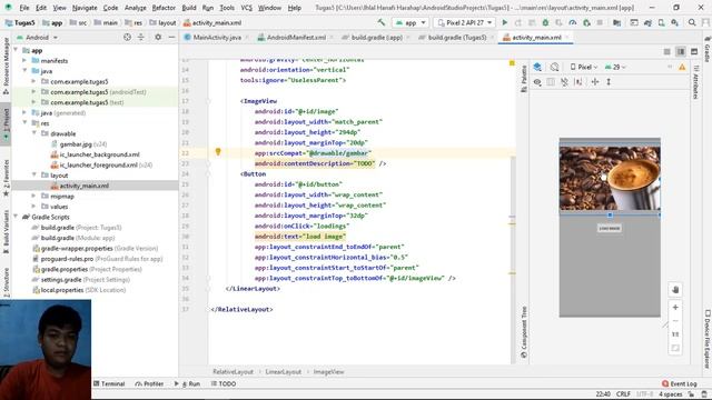 Belajar ImageView dan Glide pada android studio смотреть онлайн