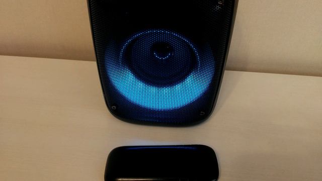 Колонка Perfeo DISCO RING 3 - тест на помехи смотреть онлайн