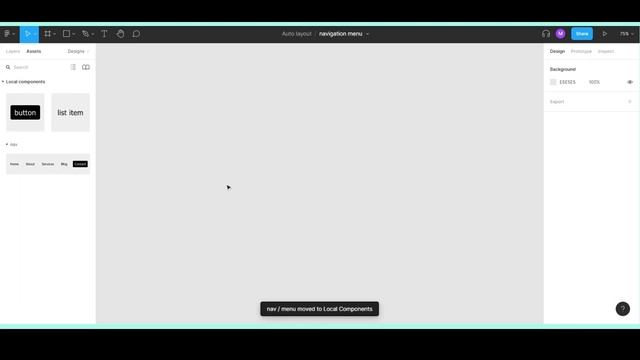 Auto Layout Navigation Menu with Figma смотреть онлайн