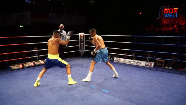 Edison Zani vs Oleksandr Cherviak - 4 rounds super welter - 06.10.2019 - Grosse Freiheit 36 смотреть онлайн