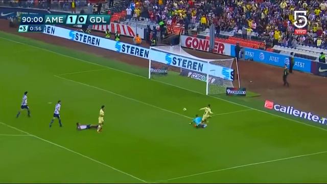Gol de Nicolas Benedetti | America Vs Chivas смотреть онлайн