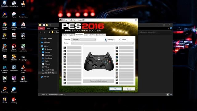 HOW TO SET UP USB GAMEPAD IN PES 2016, PES2015, PES2017, PES2018, PES2019, PES2020, PES2021 ON PC смотреть онлайн