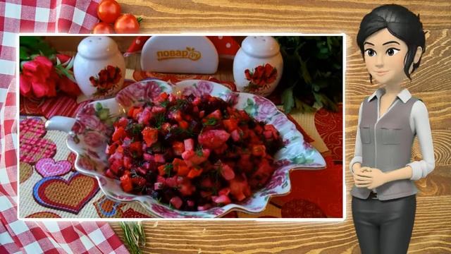 Винегрет с крабовыми палочками смотреть онлайн