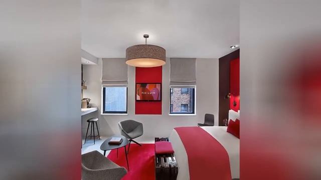 75 Contemporary Bedroom With Red Walls Design Ideas You'll Love ? смотреть онлайн