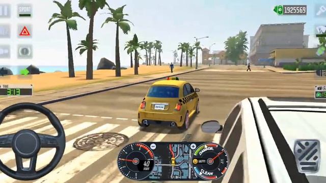 Fiat 500 City Car Parking | Taxi Sim 2022 Evolution Miami City Android Gameplay Driving Car смотреть онлайн