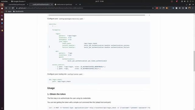 Autentificación en Symfony con JWT | 03 - Creando nuestro UserProvider смотреть онлайн