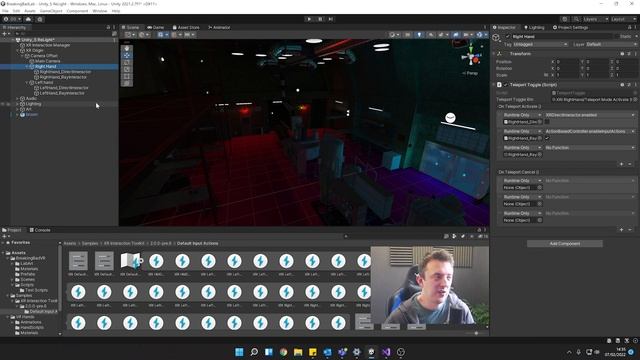 Make A VR Game 2022 - Teleport like a boss! смотреть онлайн