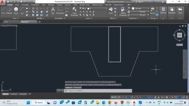 AutoCAD Session 13 ( Fig.02 2D Drawing Solution ) смотреть онлайн