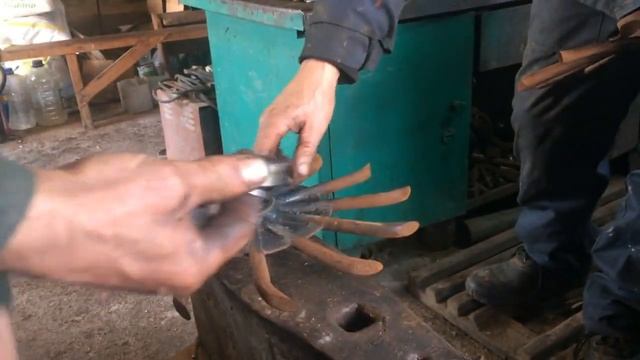 ТО Ротационной бороны | Замена подшипников смотреть онлайн