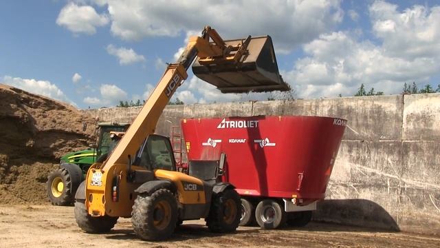 Приготовление кормов для дойных коров смотреть онлайн