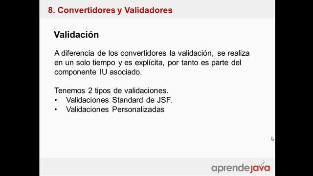 Convertidores y Validadores en JSF 2 - Curso de JSF 2 смотреть онлайн