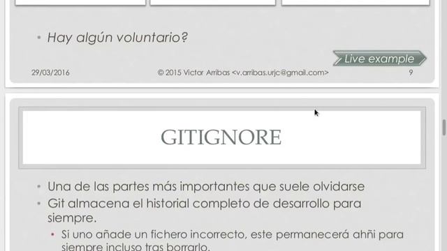 Charla "Git, una introduccion avanzada" (Victor Arribas URJC, 2016) смотреть онлайн