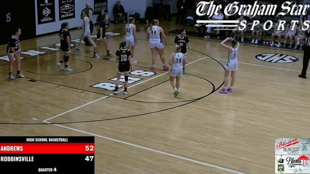 Robbinsville Varsity Basketball vs. Andrews: Dec. 19, 2023 смотреть онлайн