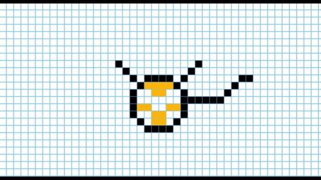 Как нарисовать Снитч по клеточкам смотреть онлайн