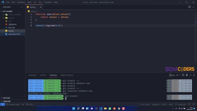 Git and GitHub Somali - Branching basics смотреть онлайн
