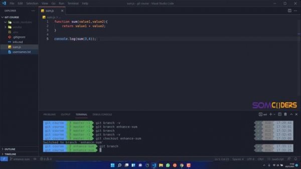 Git and GitHub Somali - Branching basics