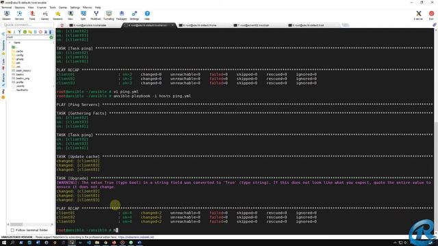 06 Пишем первый Playbook в Ansible смотреть онлайн