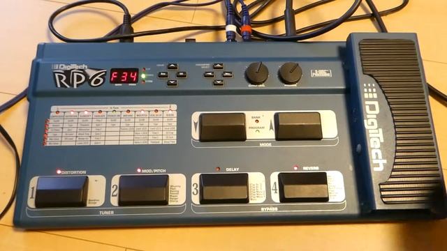 Digitech RP6 Test Video