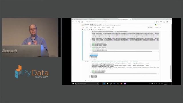 Dave DeBarr - Using CNTKs Python Interface for Deep Learning смотреть онлайн